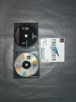 Final Fantasy VII PS1 Platinum PAL + Demo FFVIII