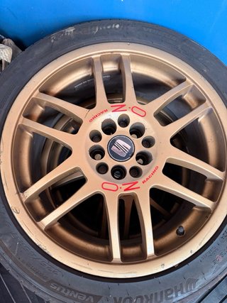 Llantas OZ Racing 5x100 16 Doradas