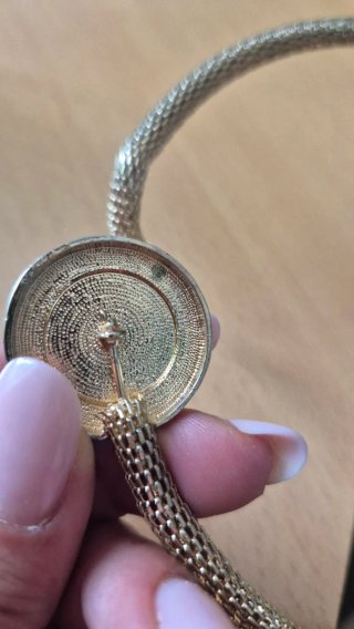 Collana Ollana oro e argento con numeri romani