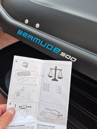 Maletero de coche Bermude 500