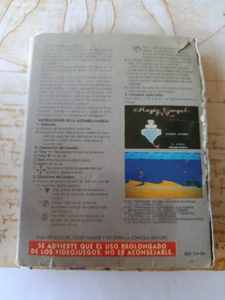 Videojuego La Alfombra Mágica Arcade NES Pal Españ