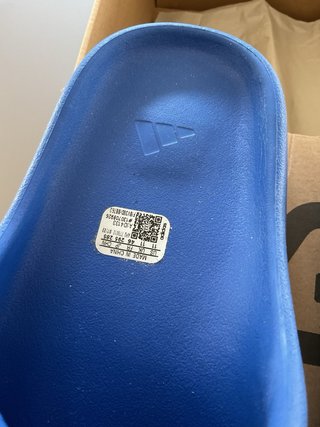 Adidas Yzy Slide Blu 43