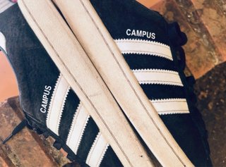 Adidas Campus ante negras talla 42 2/3