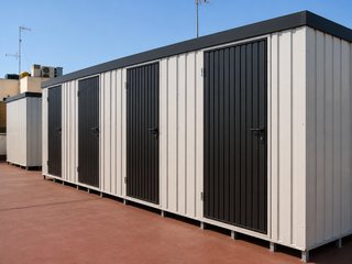 Casetas metálicas para trasteros