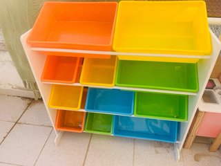 Mueble Organizador Infantil Madera