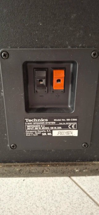 Altavoces Technics SB-CS95