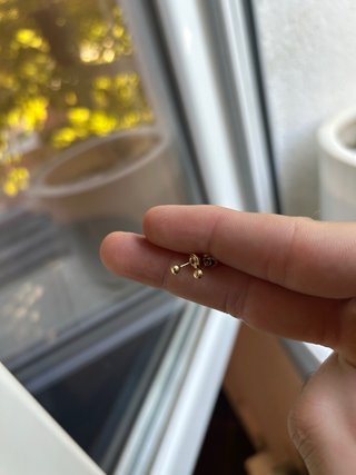 Aretes Oro 18k Diamantados