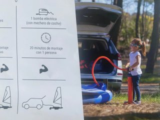 Velero Hinchable Tribord 5S Decathlon
