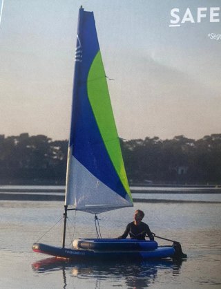 Velero Hinchable Tribord 5S Decathlon