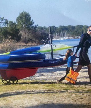 Velero Hinchable Tribord 5S Decathlon