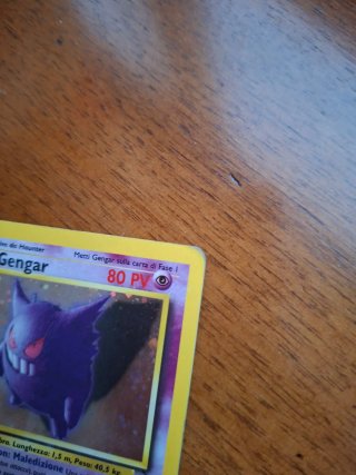 Gengar 5/62 Pokemon Card Fossil 2000