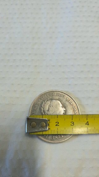 Moneda Isabel II 1855