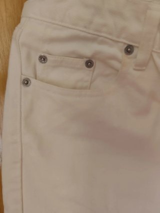 Pantalón Benetton Blanco