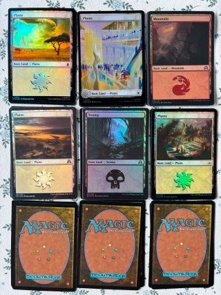 Lote 22 tierras Magic: The Gathering