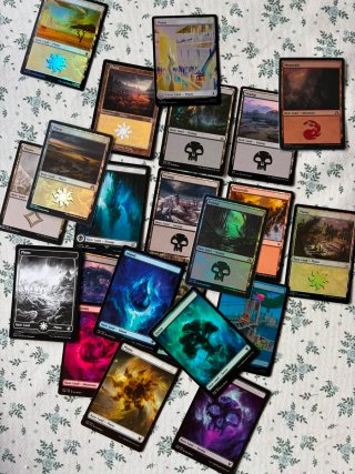 Lote 22 tierras Magic: The Gathering