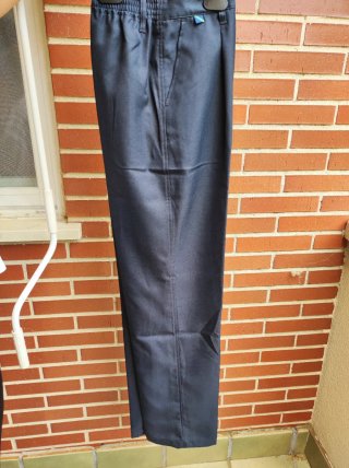 Pantalón largo azul marino talla 16
