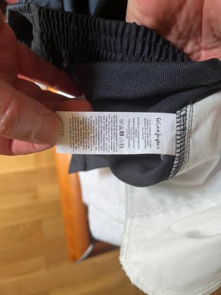 Pantalón largo azul marino talla 16