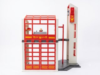 Playmobil Bomberos: Estación, Camión, 3 figuras