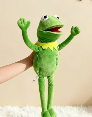 Marioneta títere de peluche Rana Gustavo (NUEVO!)