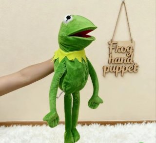 Marioneta títere de peluche Rana Gustavo (NUEVO!)