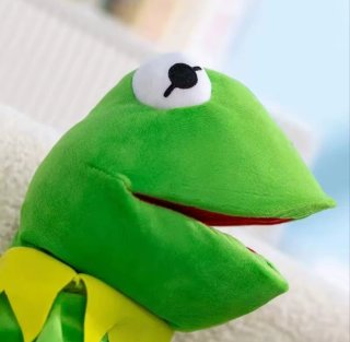 Marioneta títere de peluche Rana Gustavo (NUEVO!)