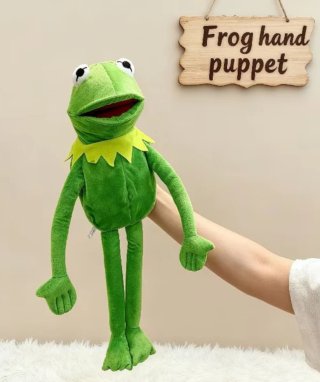 Marioneta títere de peluche Rana Gustavo (NUEVO!)