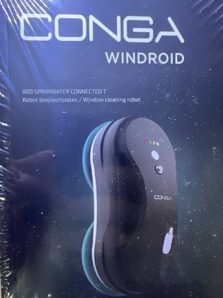 Cecotec Conga WinDroid 880 Robot Limpia Cristales