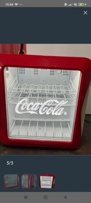 Nevera coca cola CAMBIO POR VINOTECA