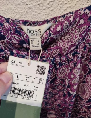 Vestido largo Hoss Intropia talla L