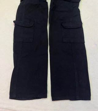 Pantalón Cargo Stradivarius Negro Talla 32 nuevo