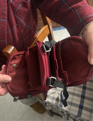 Borsa uomo rossa