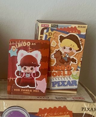 Dimoo Pixar Red Panda Mei Pop Mart