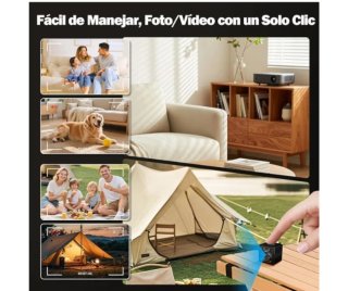 Mini Cámara Espía Versátil
