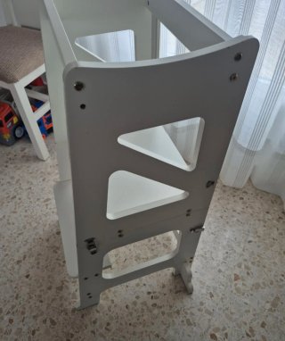 Torre de aprendizaje Yoleo madera blanca
