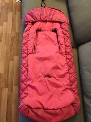 Saco para carro rosa
