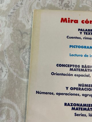 Cuaderno Pictogramas 3 Anaya. Educación infantil