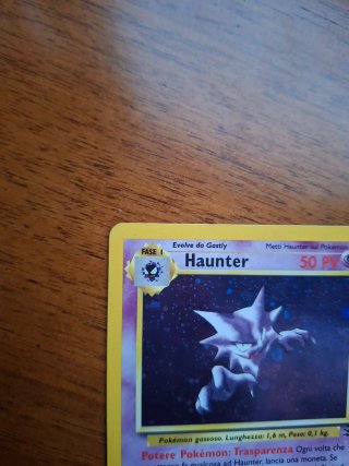 Haunter 6/62 Carta Pokémon Fossil 2000