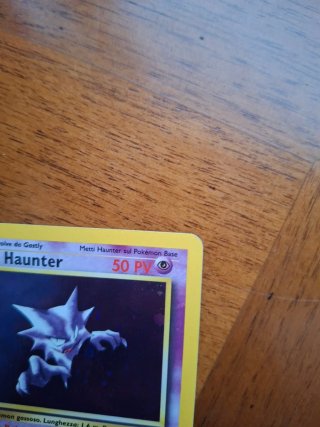 Haunter 6/62 Carta Pokémon Fossil 2000