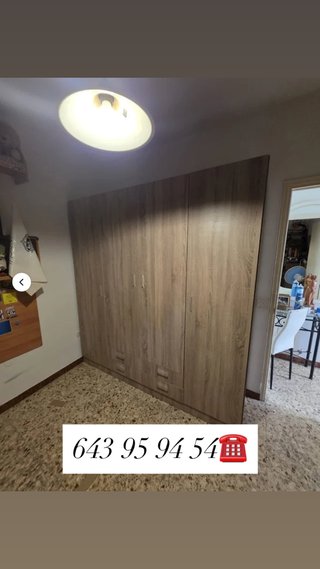 Armario 4 puertas madera nuevos