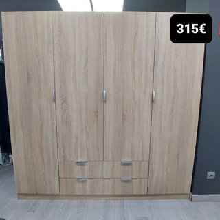 Armario 4 puertas madera nuevos
