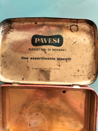 Scatola vintage Biscotti Pavesi