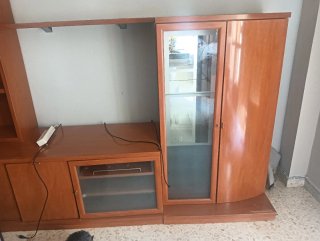 Mueble de salón modular madera