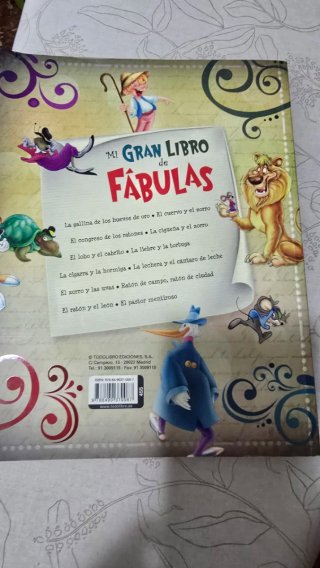 Gran libro de las fábulas, cuentos de animales