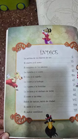 Gran libro de las fábulas, cuentos de animales