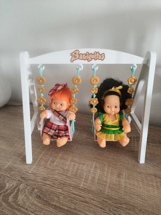 Conjunto Barriguitas: Columpio, Carrusel y Cocheci