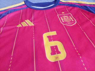 Camiseta España Mikel Merino #6 Mundial 2026
