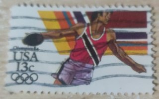 Lotto 4 Francobolli USA Olimpiadi 1984
