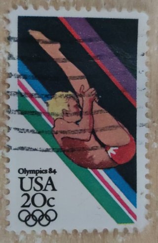 Lotto 4 Francobolli USA Olimpiadi 1984