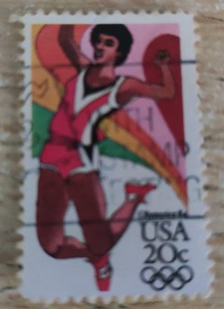 Lotto 4 Francobolli USA Olimpiadi 1984