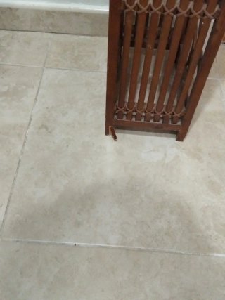 Botellero vintage de madera y ratán